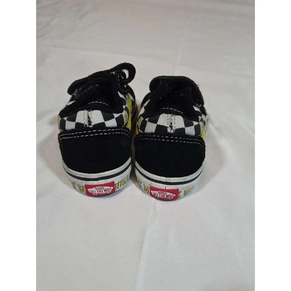 Vans x SpongeBob SquarePants Old Skool V shoes Size 6.5 Toddler